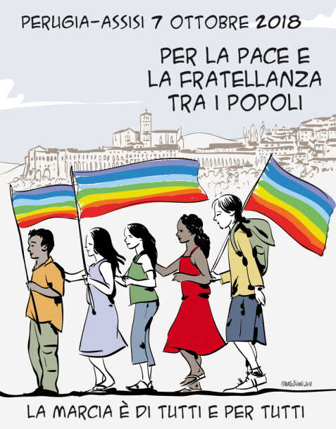 Logo Marcia Perugia-Assisi 2018